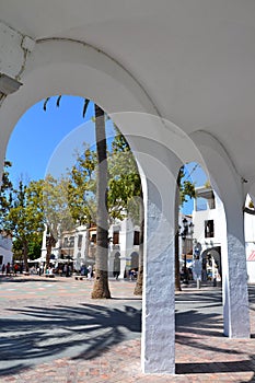 Spanish town square