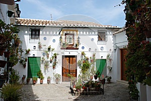 Spanish townhouse, Priego de Cordoba. photo