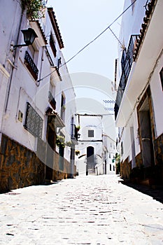 Spanish typical village
