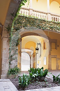 Spanish Villa Atrium photo