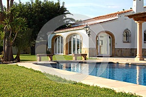 Spanish villa with pool