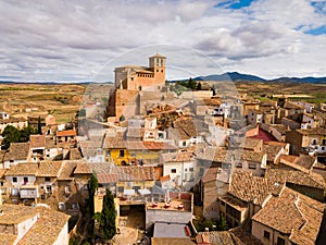 Spanish village Cervera de la Canada