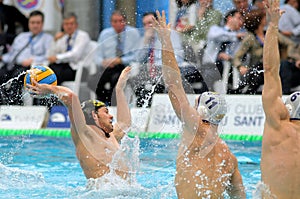 Spanish waterpolo player Oscar Carillo