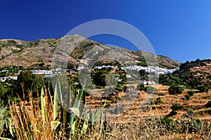 Spanish white-washed village