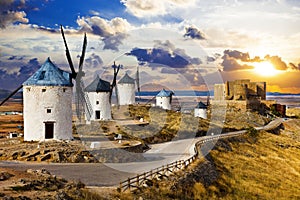 Spanish windmills