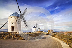 Spanish windmills