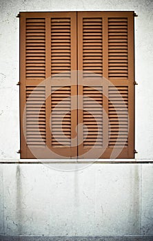 Spanish window shutters