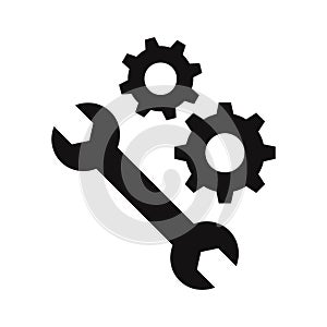 Spanner tools  Vector Icon which can easily modify or edit