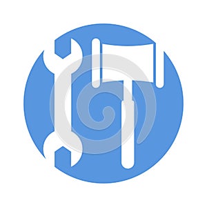Spanner tools  Vector Icon which can easily modify or edit