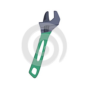 spanner wrench cartoon vector illustration