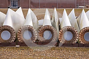 Spare wind turbine wings