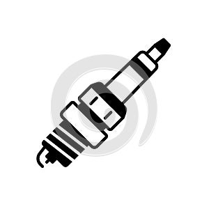 Spark plug icon to provide an electric spark in the combustion chamber of a machine