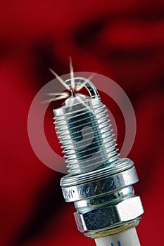 Spark Plug Igniting