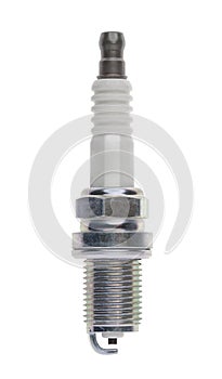 Spark plug, isolated photo