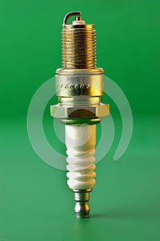 A spark plug isolated