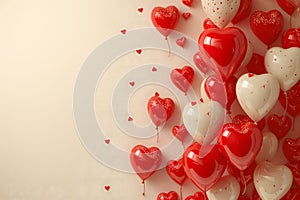 Spark up the romantic fun with heart shaped balloons! Happy Valentine\'s Day!