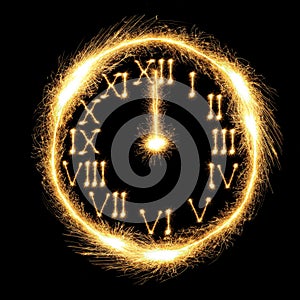 Sparking Clock