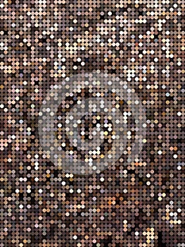 Sparkle brown dot pattern