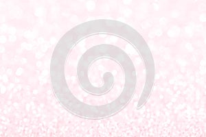 Sparkle glitter blur light bokeh background for valentines day and special romantic sweet events