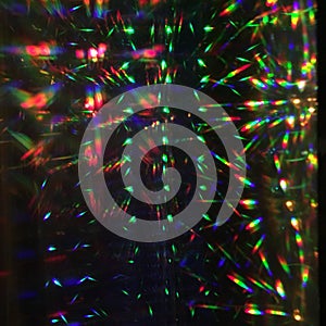 Sparkle lights rainbow display
