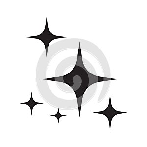 Sparkle vector icon