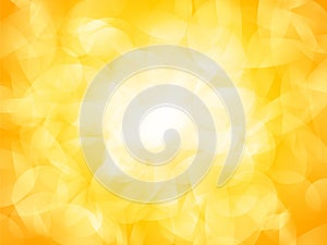 Sparkle yellow light circle background