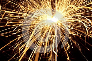 Sparkler firework photo