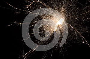 Sparkler sparks