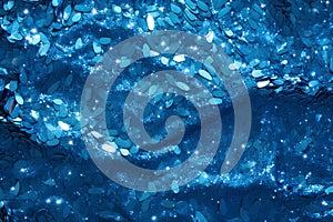 Sparkling Blue glitter texture