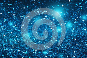 Sparkling Blue glitter texture