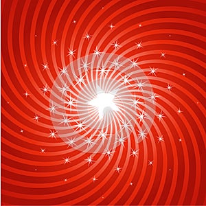 Sparkling Bright Star Background