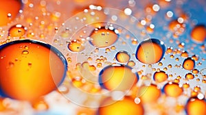 sparkling bubbles water