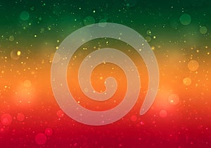 Sparkling Gradient Background with Bokeh Lights