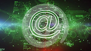 Sparkling Green Cyber Mailsign CPU
