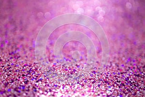 Sparkling pink glitter texture background