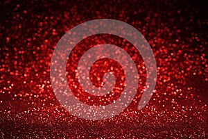 Sparkling red lights abstract background