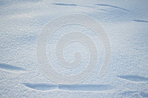 Sparkling snow background