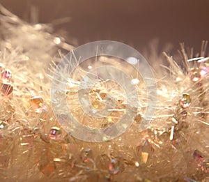 Sparkling tinsel photo