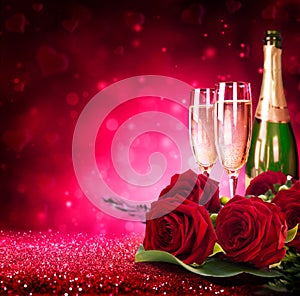 Sparkling valentineâ€™s day