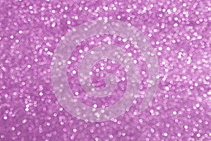 Sparkly glitter, pink background bokeh effect