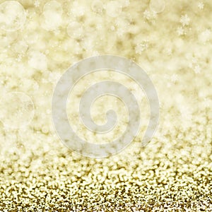 Sparkly Golden Background