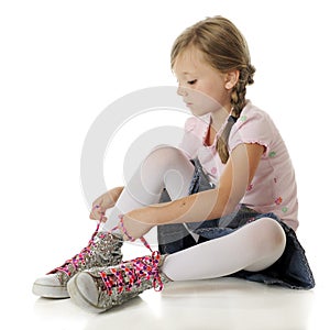 Sparkly Sneakers, Fancy Ties