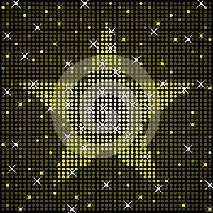 Sparkly star background