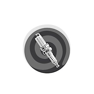 sparkplug icon vector illustration