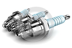 Sparkplug Illustration photo