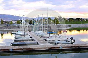 Sparks Marina dock