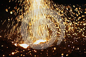 Sparks welding