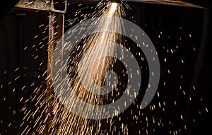 Sparks from Welding