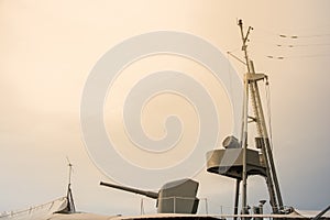 Sparrow  on Decommission Battleship