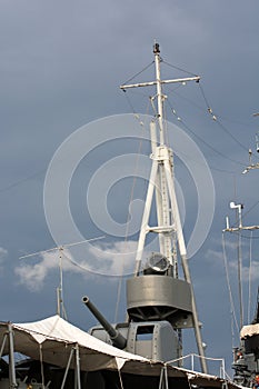 Sparrow  on Decommission Battleship
